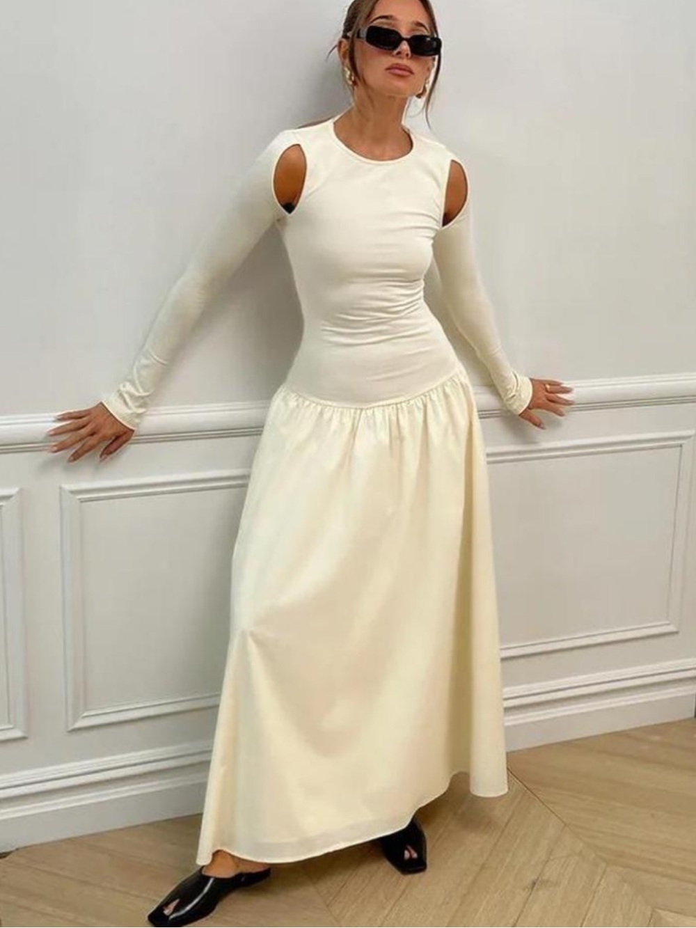 NEW: weworewhat maxi dress XS